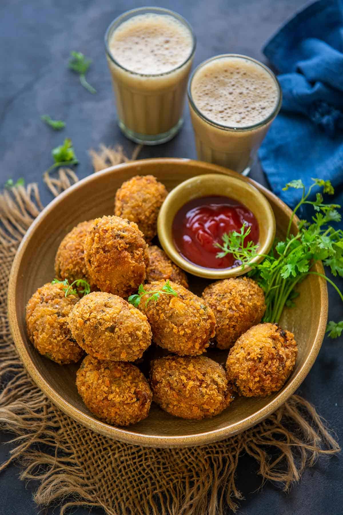 Vegetable Cutlets with Herbs
