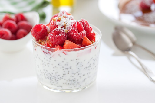 chia seed drink - Cardamom Coconut Chia Pudding