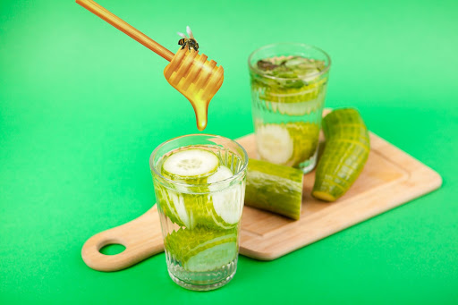 Honey Cucumber Lemonade