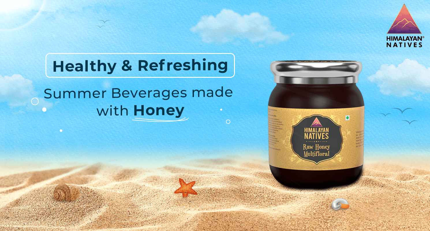 Healthy & Refreshing Summer Beverages made with Honey