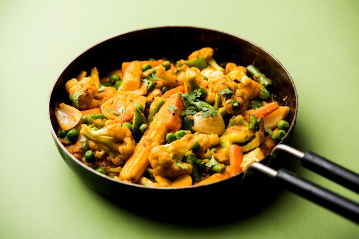 Vegetable Stir-Fry with Himalayan Ghee